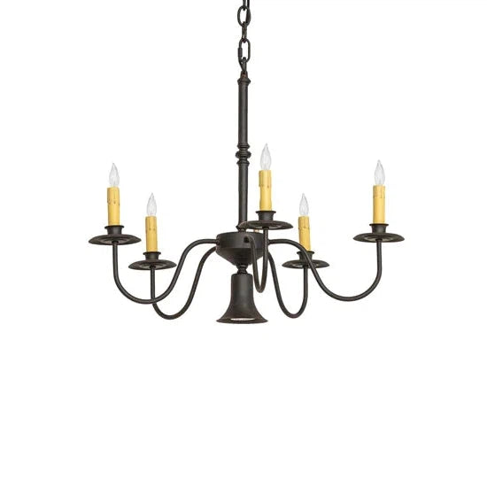 2nd Ave Lighting 22″ Wide Eden 6 Light Chandelier