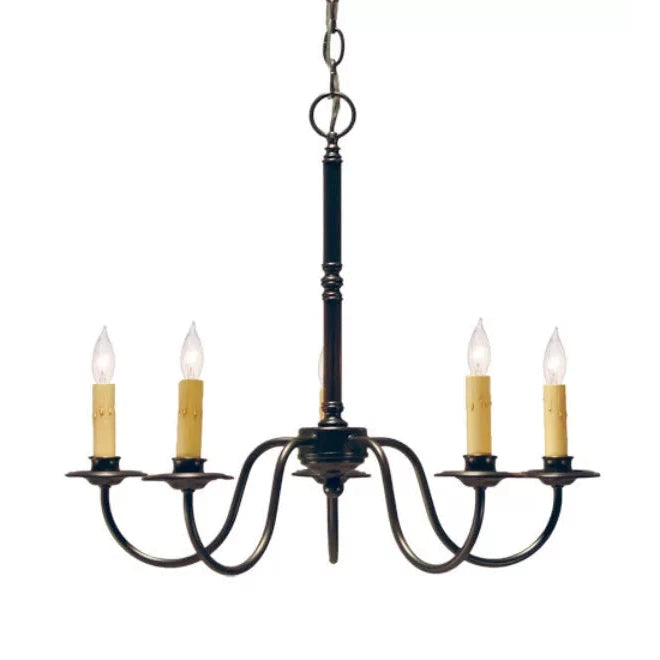 2nd Ave Lighting 22″ Wide Edson 5 Light Chandelier