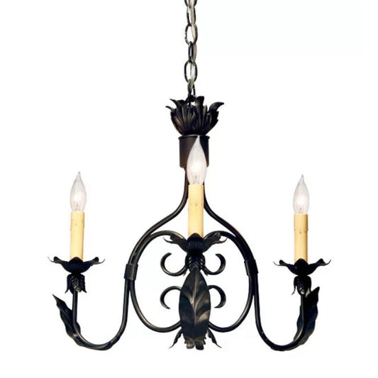 2nd Ave Lighting 22″ Wide Elyce 3 Light Chandelier