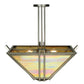 2nd Ave Lighting 23″ Square Zeta Semi-Flushmount