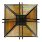 2nd Ave Lighting 23″ Square Zeta Semi-Flushmount