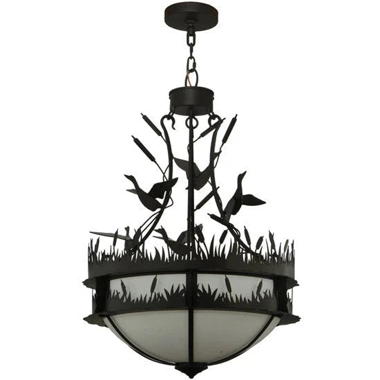 2nd Ave Lighting 24″ Ducks in Flight Inverted Pendant