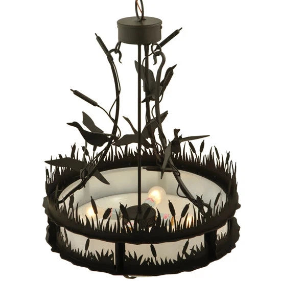 2nd Ave Lighting 24″ Ducks in Flight Inverted Pendant