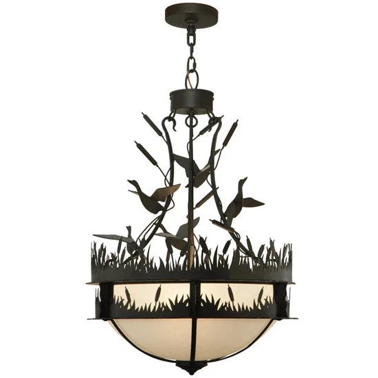 2nd Ave Lighting 24″ Ducks in Flight Inverted Pendant