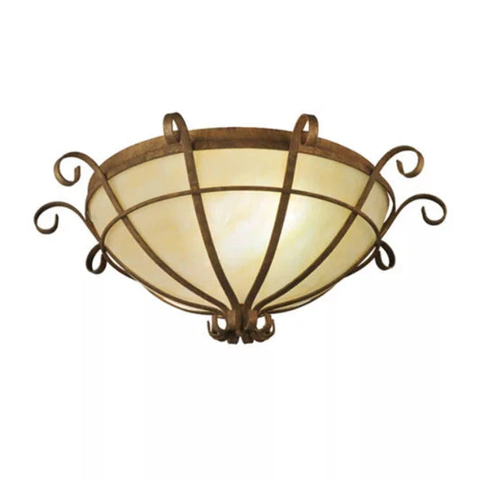 2nd Ave Lighting 24″ Florentine Flushmount