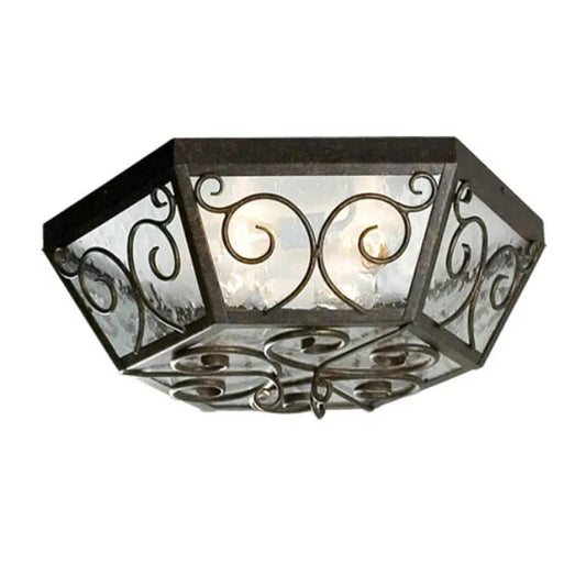 2nd Ave Lighting 24″ Wide Camilla Flushmount