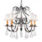 2nd Ave Lighting 24″ Wide Chantilly 5 Light Chandelier