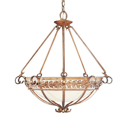 2nd Ave Lighting 24″ Wide Florentine Inverted Pendant