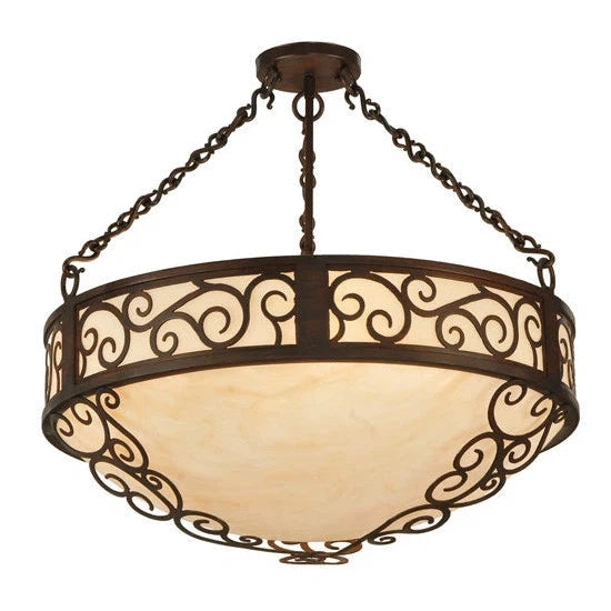 2nd Ave Lighting 24″ Wide Lilliana Inverted Pendant