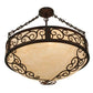 2nd Ave Lighting 24″ Wide Lilliana Inverted Pendant