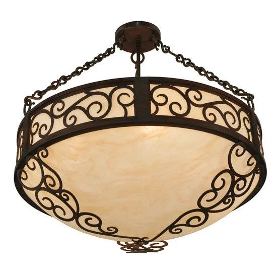 2nd Ave Lighting 24″ Wide Lilliana Inverted Pendant