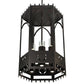2nd Ave Lighting 24″ Woolf w/Down Light Pendant