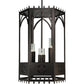 2nd Ave Lighting 24″ Woolf w/Down Light Pendant