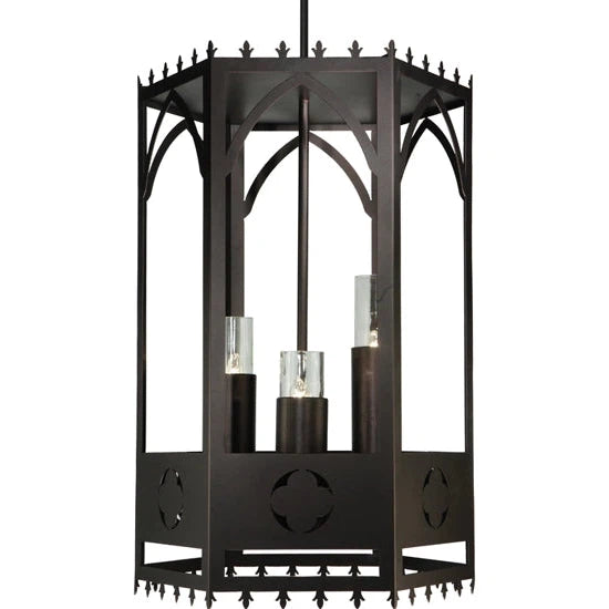 2nd Ave Lighting 24″ Woolf w/Down Light Pendant