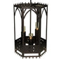 2nd Ave Lighting 24″ Woolf w/Down Light Pendant