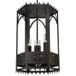 2nd Ave Lighting 24″ Woolf w/Down Light Pendant