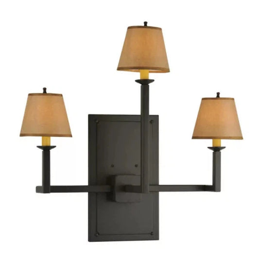 2nd Ave Lighting 25″ Brach Ring 3 LT Wall Sconce