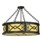 2nd Ave Lighting 26″ Wide Donya Semi-Flushmount