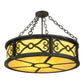 2nd Ave Lighting 26″ Wide Donya Semi-Flushmount