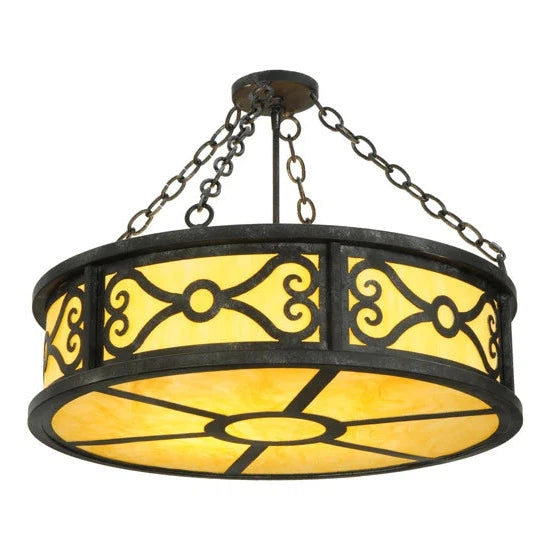 2nd Ave Lighting 26″ Wide Donya Semi-Flushmount