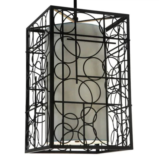 2nd Ave Lighting 26″Sq Revival Deco Pendant