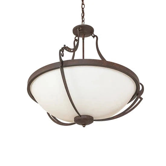 2nd Ave Lighting 28″ Wide Focus Inverted Pendant