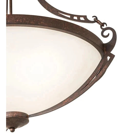 2nd Ave Lighting 28″ Wide Focus Inverted Pendant