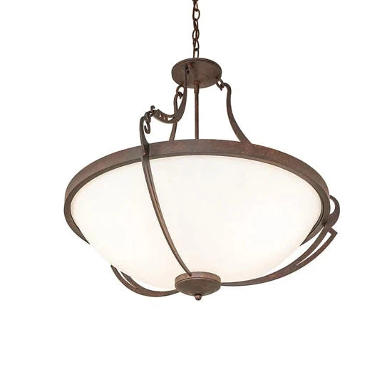 2nd Ave Lighting 28″ Wide Focus Inverted Pendant