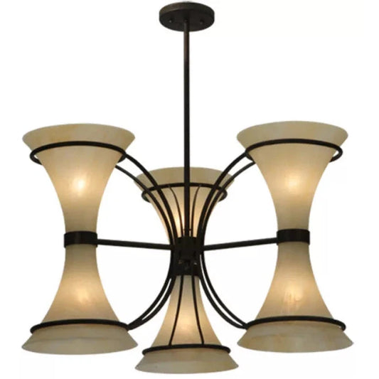 2nd Ave Lighting 30″ Chronos 3 Arm Chandelier
