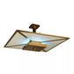 2nd Ave Lighting 30″ Square Pandora Pendant