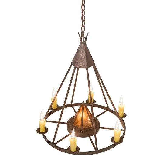 2nd Ave Lighting 30″ Wide Desert Arrow Chandelier