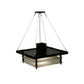 2nd Ave Lighting 30″Sq Atlantis Pendant