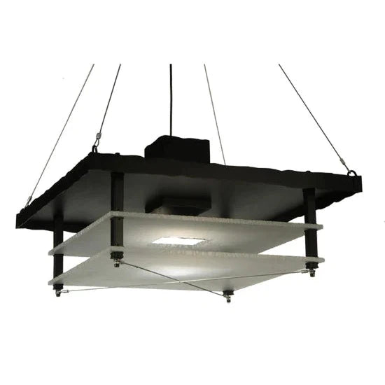 2nd Ave Lighting 30″Sq Atlantis Pendant
