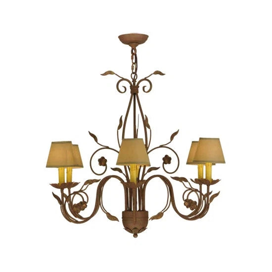 2nd Ave Lighting 31″ Bordeaux 6 LT Chandelier