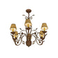 2nd Ave Lighting 31″ Bordeaux 6 LT Chandelier