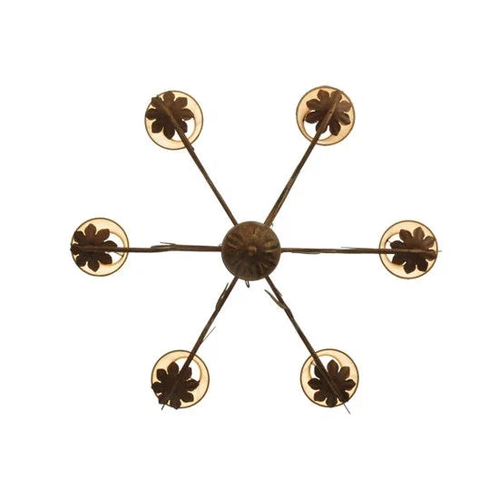 2nd Ave Lighting 31″ Bordeaux 6 LT Chandelier