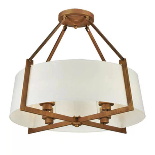 2nd Ave Lighting 31″ Cilindro Lucy Semi-Flushmount