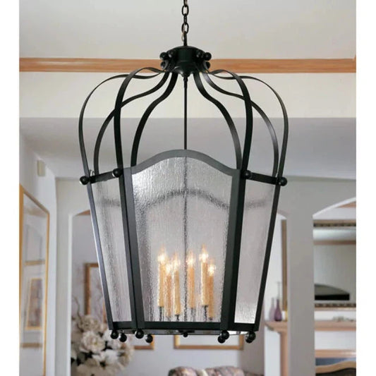 2nd Ave Lighting 32" 6-Light Wide Citadel Pendant Light