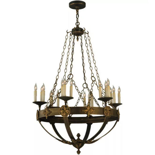 2nd Ave Lighting 32″ Neapolis 18 LT Chandelier