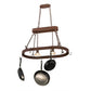 2nd Ave Lighting 32″L Harmony 2 LT Pot Rack
