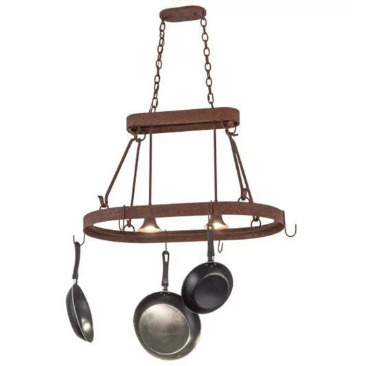 2nd Ave Lighting 32″L Harmony 2 LT Pot Rack