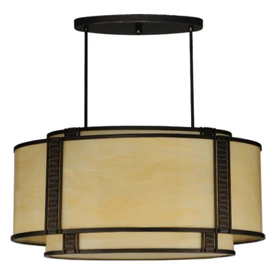 2nd Ave Lighting 32″L Palisade Oval Pendant