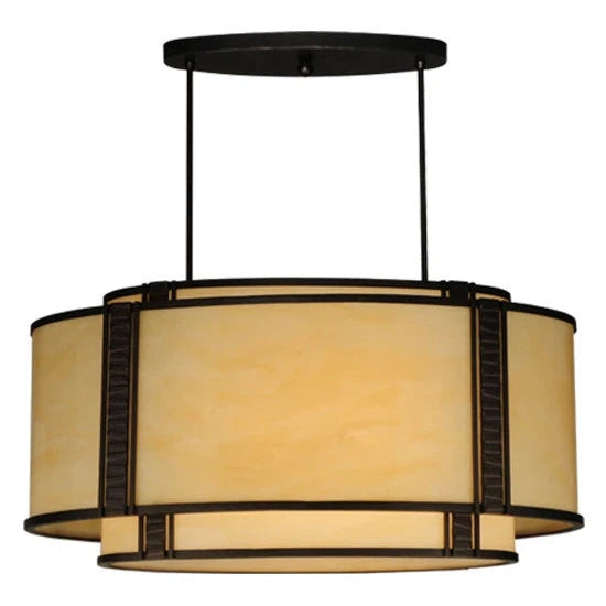 2nd Ave Lighting 32″L Palisade Oval Pendant