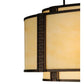 2nd Ave Lighting 32″L Palisade Oval Pendant