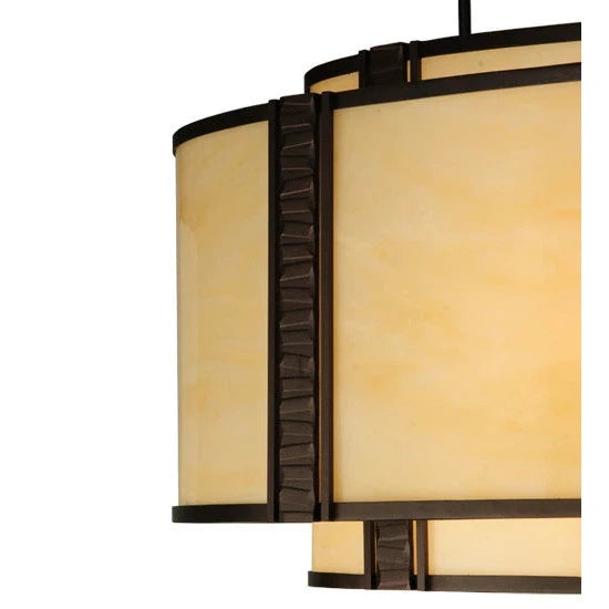 2nd Ave Lighting 32″L Palisade Oval Pendant