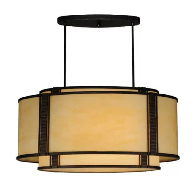 2nd Ave Lighting 32″L Palisade Oval Pendant