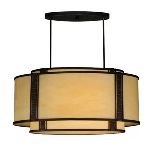 2nd Ave Lighting 32″L Palisade Oval Pendant