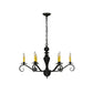 2nd Ave Lighting 33″ Wide Emory 6 Light Chandelier