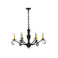 2nd Ave Lighting 33″ Wide Emory 6 Light Chandelier