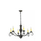 2nd Ave Lighting 33″ Wide Emory 6 Light Chandelier